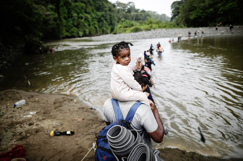 Más de 500 000 migrantes han cruzado la selva del Darién en 2023 un